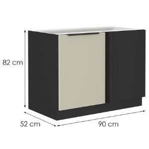 Obrazek Szafka kuchenna Arona cashmere 105 Nd 1f bb