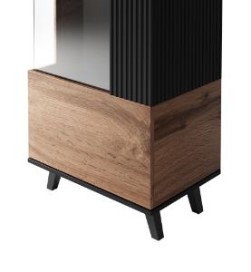 Obrazek Witryna Felicjan dąb wotan/czarny