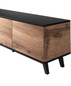 Obrazek Stolik RTV Felicjan 150 dąb wotan/czarny