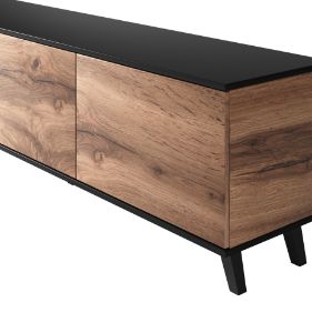 Obrazek Stolik RTV Felicjan 180 dąb wotan/czarny