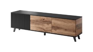 Obrazek Stolik RTV Felicjan 180 dąb wotan/czarny