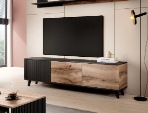 Obrazek Stolik RTV Felicjan 180 dąb wotan/czarny