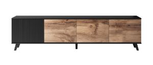 Obrazek Stolik RTV Felicjan 200 dąb wotan/czarny