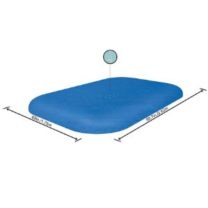 Obrazek Przykrycie na basen prostokątny 2.62x1.75m 58319