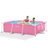Obrazek Basen stelażowy prostokątny 2,2x1,5x0,6 m PINK 28266NP