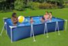 Obrazek Basen stelażowy prostokątny z pompą 4x2.11x0.81 56424