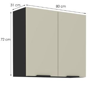 Obrazek Szafka kuchenna Arona cashmere 80g-72 2f