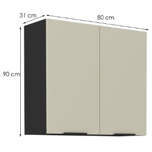 Obrazek Szafka kuchenna Arona cashmere 80g-90 2f
