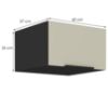 Obrazek Szafka kuchenna Arona cashmere 60 Nagu-36 1f