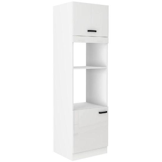 Obrazek Szafka kuchenna MIA biały połysk/biały 60dpm-210 2f