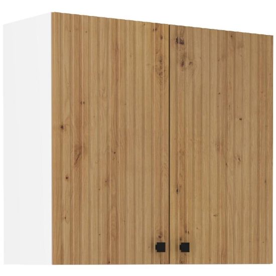 Obrazek Szafka kuchenna MIA dąb artisan/biały 80g-72 2f