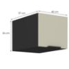 Obrazek Szafka kuchenna Arona cashmere 40 Nagu-36 1f