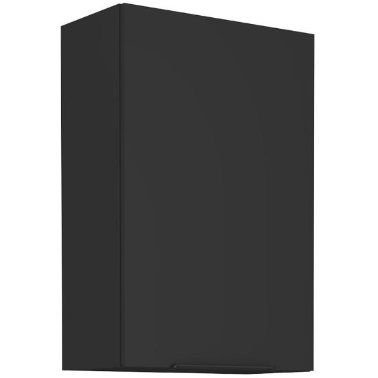 Obrazek Szafka kuchenna Siena czarny matowy 60g-90 1f