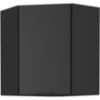 Obrazek Szafka kuchenna Siena czarny matowy 60x60 Gn-72 1f (45°)