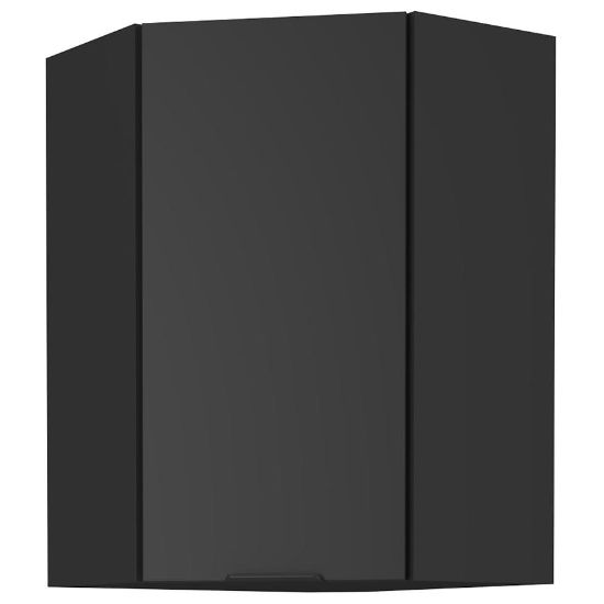 Obrazek Szafka kuchenna Siena czarny matowy 60x60 Gn-90 1f (45°)