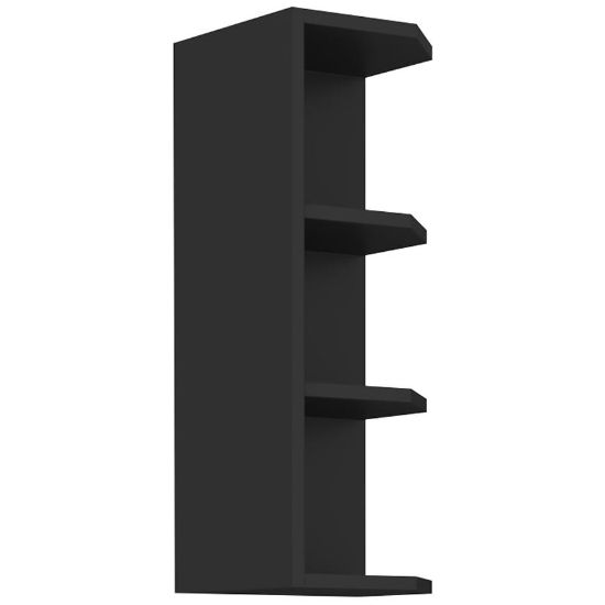 Obrazek Szafka kuchenna Siena/Monza/Arona czarny matowy 30g-72 Zak