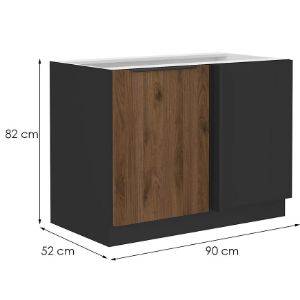 Obrazek Szafka kuchenna Monza orzech okapi 105 Nd 1f bb