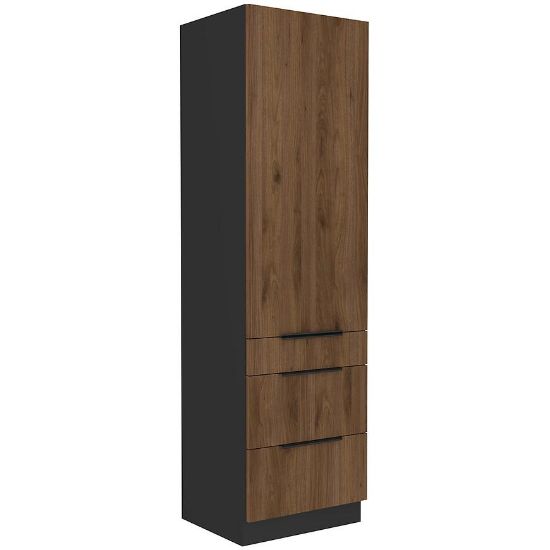 Obrazek Szafka kuchenna Monza orzech okapi 60dks-210 1f 3s