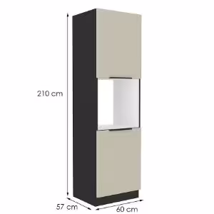 Obrazek Szafka kuchenna Arona cashmere 60dp-210 2f