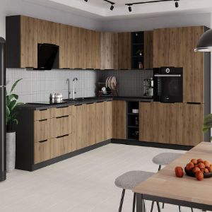 Obrazek Szafka kuchenna Monza orzech okapi 50gu-36 1f
