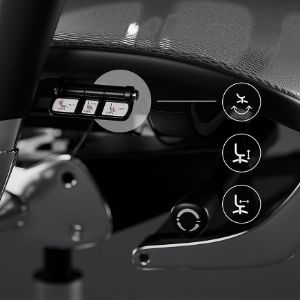 Obrazek Fotel Biurowy Diablo V-Master Czarny/Szary