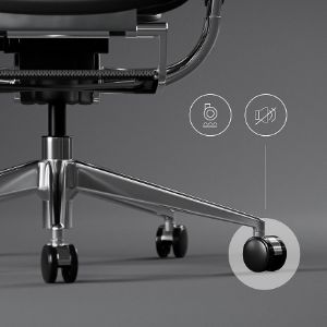 Obrazek Fotel Biurowy Diablo V-Master Czarny/Szary