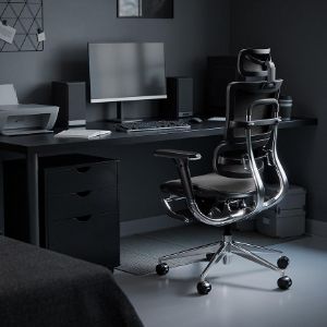 Obrazek Fotel Biurowy Diablo V-Master Czarny/Szary