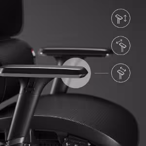 Obrazek Fotel Biurowy Diablo V-Commander Czarny