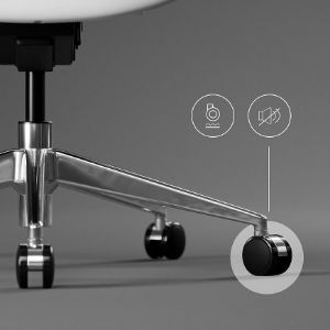 Obrazek Fotel Biurowy Diablo V-Commander Czarny/Biały