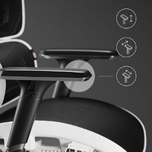 Obrazek Fotel Biurowy Diablo V-Commander Czarny/Biały