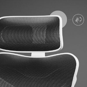 Obrazek Fotel Biurowy Diablo V-Commander Czarny/Biały