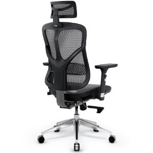 Obrazek Fotel Biurowy Diablo V-Basic Czarny/Szary