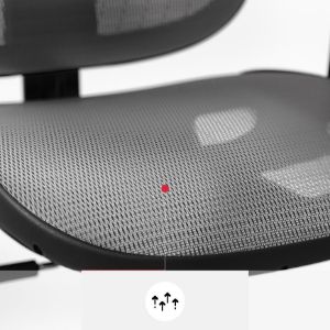 Obrazek Fotel Biurowy Diablo V-Basic Czarny/Szary