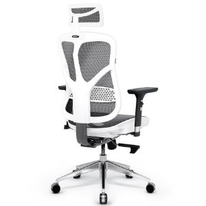 Obrazek Fotel Biurowy Diablo V-Basic Biały/Szary