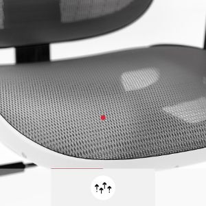 Obrazek Fotel Biurowy Diablo V-Basic Biały/Szary