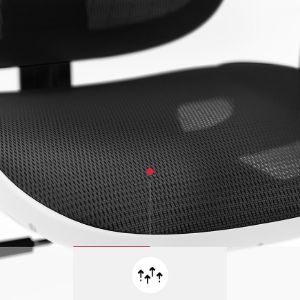 Obrazek Fotel Biurowy Diablo V-Basic Biały/Czarny