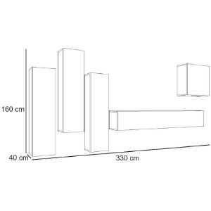 Obrazek Meblościanka Switch III Wotan