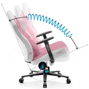 Obrazek Fotel Gamingowy Dziecięcy Diablo X-Gamer 2.0 Pink Marshmallow