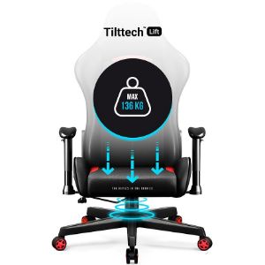 Obrazek Fotel Gamingowy Diablo X-Starter Czarny/Czerwony