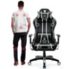Obrazek Fotel Gamingowy King Diablo X-One 2.0 Czarny/Biały
