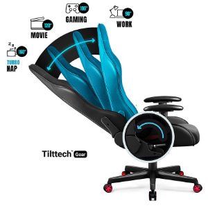 Obrazek Fotel Gamingowy Diablo X-Starter Niebieski