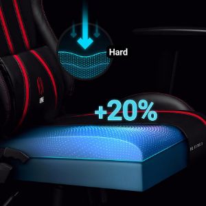 Obrazek Fotel Gamingowy King Diablo X-One 2.0 Czarny/Czerwony