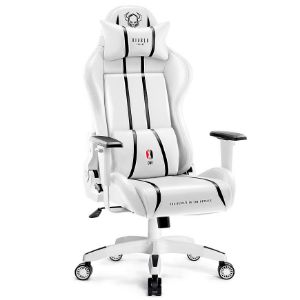 Obrazek Fotel Gamingowy King Diablo X-One 2.0 Biały/Czarny