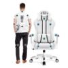 Obrazek Fotel Gamingowy King Diablo X-One 2.0 Biały/Czarny