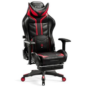 Obrazek Fotel Gamingowy Normal Diablo X-Ray 2.0 Czarny/Czerwony