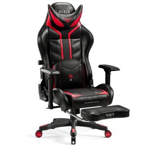 Obrazek Fotel Gamingowy Normal Diablo X-Ray 2.0 Czarny/Czerwony