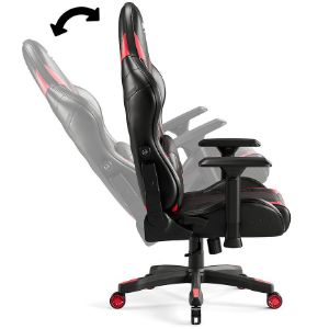 Obrazek Fotel Gamingowy King Diablo X-Ray 2.0 Czarny/Czerwony