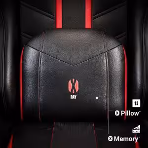 Obrazek Fotel Gamingowy King Diablo X-Ray 2.0 Czarny/Czerwony