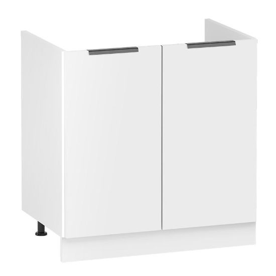 Obrazek Szafka kuchenna Kam Set Dz80 biały platynowy