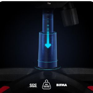 Obrazek Fotel Gamingowy Dziecięcy Diablo X-Horn 2.0 Czarny/Czerwony